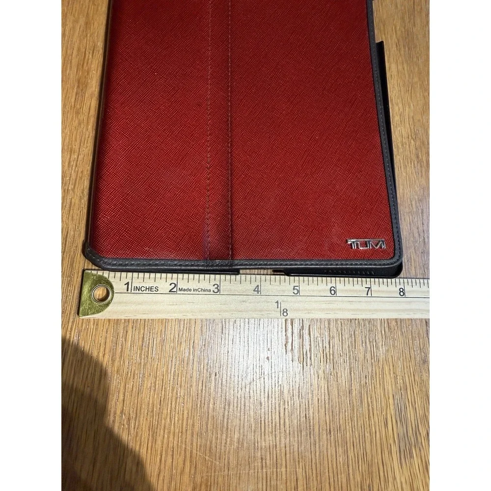 TUMI Red Folio Case Cover For Apple iPad 2 3 4 9.7